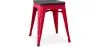 Taburete Diseño Industrial - Madera y Acero - 46cm - Stylix image 9