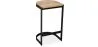 Taburete Diseño Industrial - Madera y Metal - 60cm - Lia image 9