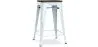 Taburete de Bar - Diseño Industrial - Madera y Acero - 60cm -Stylix image 9