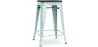 Taburete de Bar - Diseño Industrial - Madera y Acero - 60cm -Stylix image 9