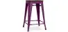 Taburete de Bar - Diseño Industrial - Madera y Acero - 60cm -Stylix image 9