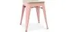 Taburete  Diseño Industrial - Madera y Metal - 45cm - Stylix  image 9