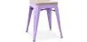 Taburete  Diseño Industrial - Madera y Metal - 45cm - Stylix  image 9