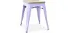Taburete  Diseño Industrial - Madera y Metal - 45cm - Stylix  image 9