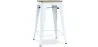 Taburete de Bar Diseño Industrial - Madera y Acero - 61cm - Stylix  image 9