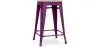 Taburete de Bar Diseño Industrial - Madera y Acero - 61cm - Stylix  image 9