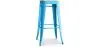 Taburete de Bar Diseño Industrial - Acero y Madera - 76cm -  Stylix  image 9