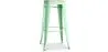 Taburete de Bar Diseño Industrial - Acero y Madera - 76cm -  Stylix  image 9