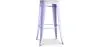 Taburete de Bar Diseño Industrial - Acero y Madera - 76cm -  Stylix  image 9