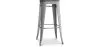 Taburete de Bar Diseño Industrial - Madera y Acero - 76cm - Stylix image 9