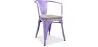 Silla de Comedor con Reposabrazos - Madera y Acero - Stylix  image 9