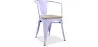Silla de Comedor con Reposabrazos - Madera y Acero - Stylix  image 9