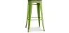 Taburete de Bar Diseño Industrial - Madera y Acero - 76cm - Stylix image 9