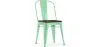Silla de Comedor - Diseño Industrial - Madera y Acero - Stylix image 9