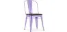 Silla de Comedor - Diseño Industrial - Madera y Acero - Stylix image 9