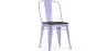 Silla de Comedor - Diseño Industrial - Madera y Acero - Stylix image 9