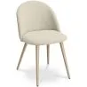 Silla de Comedor - Tapizada en Tela - Estilo Escandinavo - Evelyne  image 9