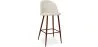Taburete Tapizado en Tela - Diseño Escandinavo - 76cm - Evelyne  image 9