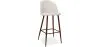 Taburete Tapizado en Tela - Diseño Escandinavo - 76cm - Evelyne  image 9