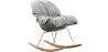 Sillón Mecedora Acolchada - Diseño Escandinavo - Ruma image 9