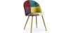 Silla de Comedor - Tapizada en Patchwork - Estilo Escandinavo - Ray image 9