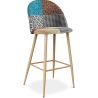 Taburete Tapizado en Patchwork - Estilo Escandinavo - Evelyne  image 9