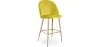 Taburete Tapizado en Terciopelo - Diseño Escandinavo - Evelyne image 9
