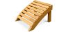 Reposapiés de Madera para Silla de Jardín   - Alana image 9