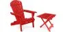 Pack Silla de Exterior y Mesa de Exterior y Jardín - Madera  - Alana image 9