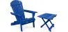 Pack Silla de Exterior y Mesa de Exterior y Jardín - Madera  - Alana image 9