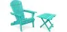 Pack Silla de Exterior y Mesa de Exterior y Jardín - Madera  - Alana image 9