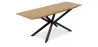 Mesa de Comedor Rectangular - Industrial Madera y Metal - Danr  image 9
