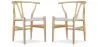 Pack de 2 Sillas de Comedor de Madera - Estilo Escandinavo - Wish image 9