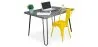 Pack Escritorio - Diseño Industrial 120cm - Hairpin + Silla de Comedor - Stylix image 9