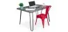 Pack Escritorio - Diseño Industrial 120cm - Hairpin + Silla de Comedor - Stylix image 9