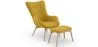 Sillón con Reposapiés - Tapizado en Lino - Huda image 9