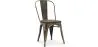 Silla de Comedor - Diseño Industrial - Acero y Madera - Nueva Edición - Stylix  image 9
