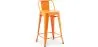Taburete de Bar con Respaldo - Diseño Industrial - 60cm - New Edition - Stylix  image 9