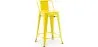 Taburete de Bar con Respaldo - Diseño Industrial - 60cm - New Edition - Stylix  image 9