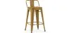 Taburete de Bar con Respaldo - Diseño Industrial - 60cm - New Edition - Stylix  image 9