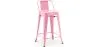 Taburete de Bar con Respaldo - Diseño Industrial - 60cm - New Edition - Stylix  image 9