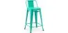 Taburete de Bar con Respaldo - Diseño Industrial - 60cm - New Edition - Stylix  image 9
