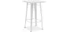 Mesa Taburete Cuadrada - Diseño Industrial - 100 cm - Galla image 9