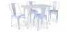 Pack  Mesa de Comedor y 4 Sillas de Comedor Diseño Industrial - New Edition-  Bistrot Stylix image 9