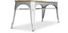 Banco - Diseño Industrial - Madera y Metal - Stylix  image 9