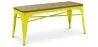 Banco - Diseño Industrial - Madera y Metal - Stylix  image 9