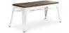 Banco Diseño Industrial - Madera y Metal - Stylix image 9