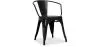 Silla de Comedor con Reposabrazos -  Diseño Industrial - Acero - New Edition- Stylix image 9
