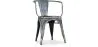 Silla de Comedor con Reposabrazos -  Diseño Industrial - Acero - New Edition- Stylix image 9