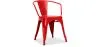 Silla de Comedor con Reposabrazos -  Diseño Industrial - Acero - New Edition- Stylix image 9